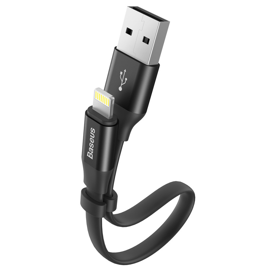 Baseus Nimble Short USB Lightning Cable for iPhone / iPad (23cm)